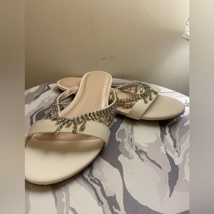 White sandals -8